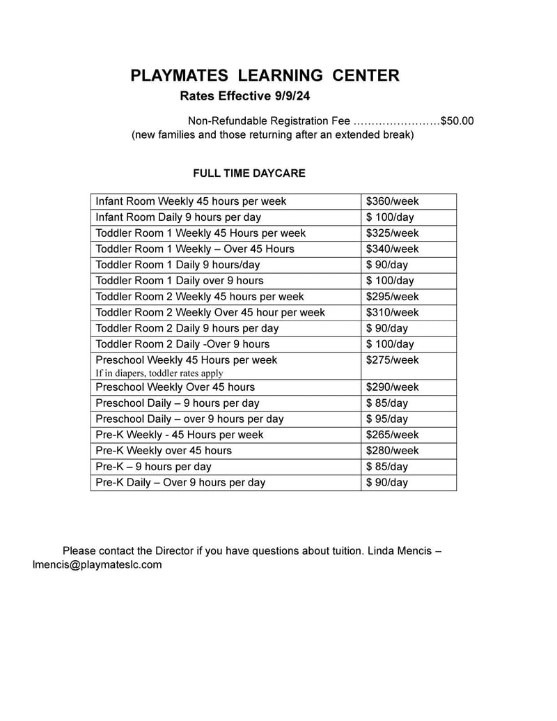 2024-2025-Tuition-Rates